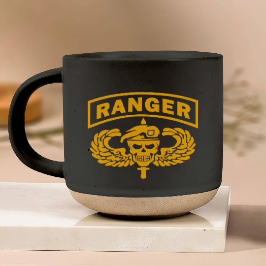 US Army Ranger Skull Pottery Mugs