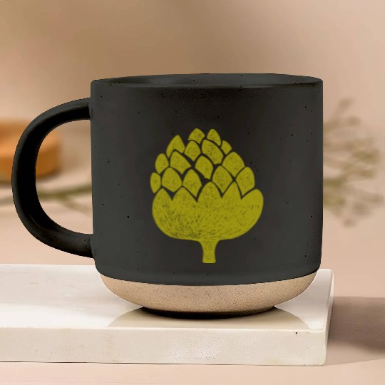 Artichoke Pottery Mugs