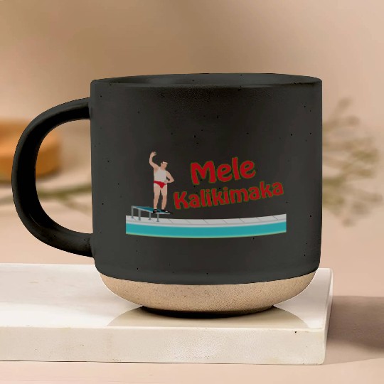 Christmas Vacation - Mele Kalikimaka Pottery Mugs