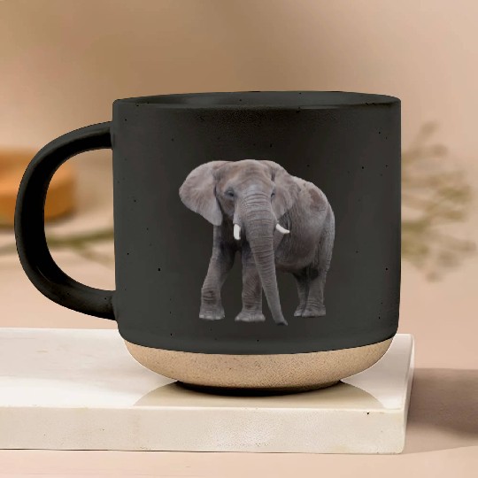 Elephant Pottery Mugs