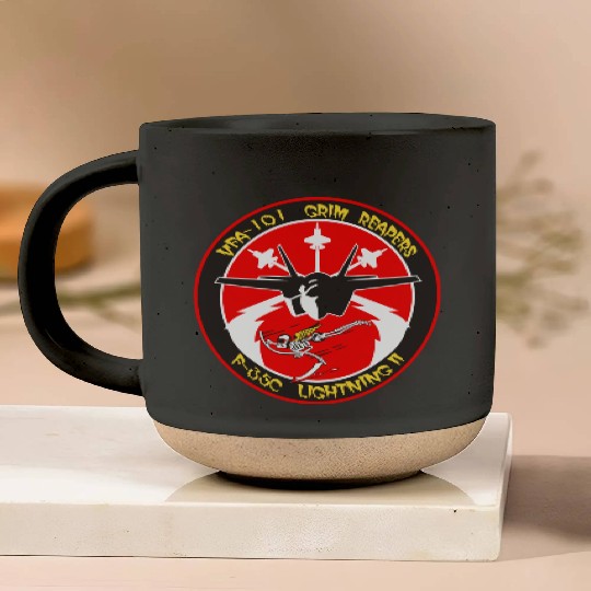 F-35 Lightning II VFA-101 Grim Reapers Pottery Mugs