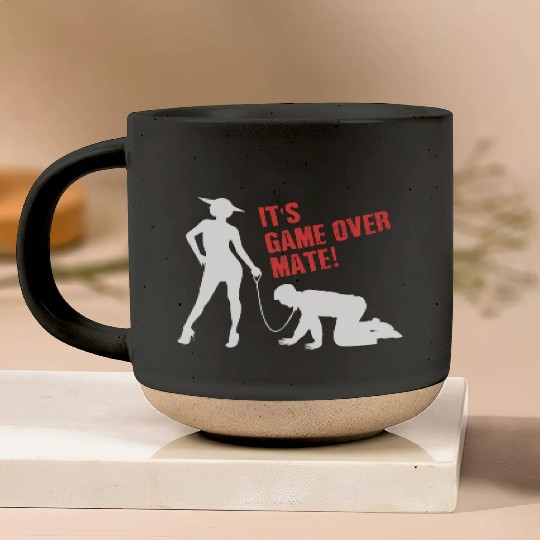 Funny Grunge Game Over Mate Stag Night Party Pottery Mugs