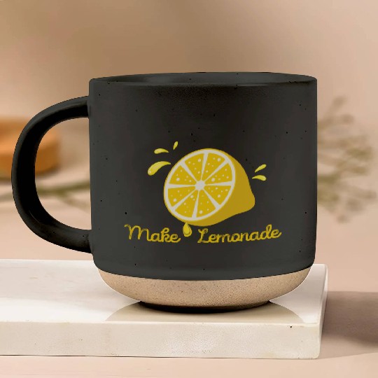 Make Lemonade From Life Lemons Pottery Mugs