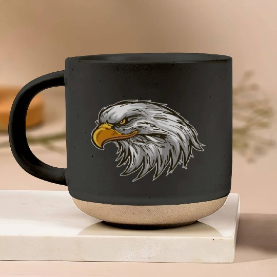 Eagle head Pottery Mugs