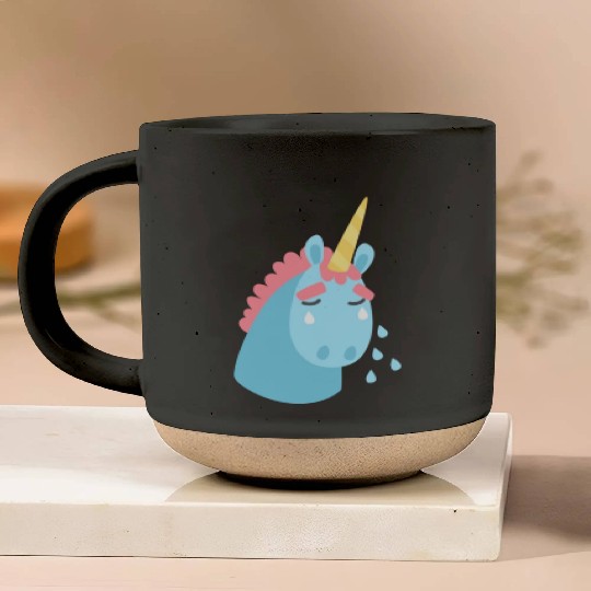 Sad Unicorn Pottery Mugs