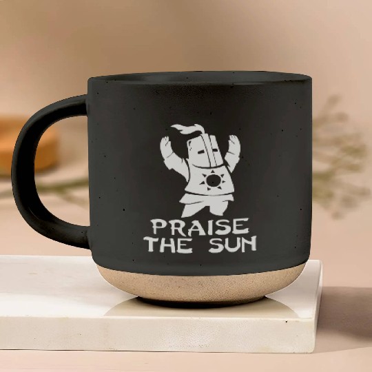 PRAISE THE SUN Pottery Mugs