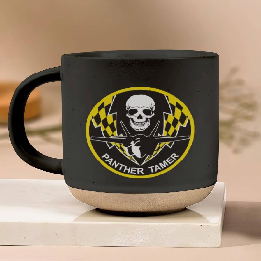 F-35 Panther Tamer Pottery Mugs