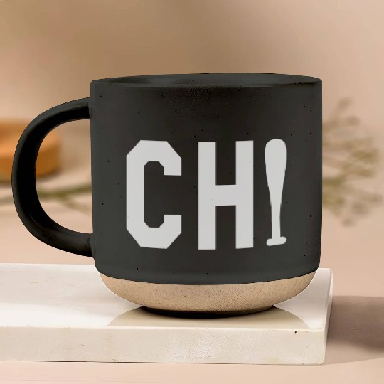 Chicago Cubs CHI baseball Bat Vintage Chicago Tri Pottery Mugs