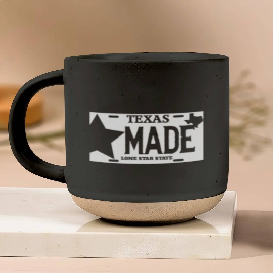 Texas - texas made lone star license plate Pottery Mugs