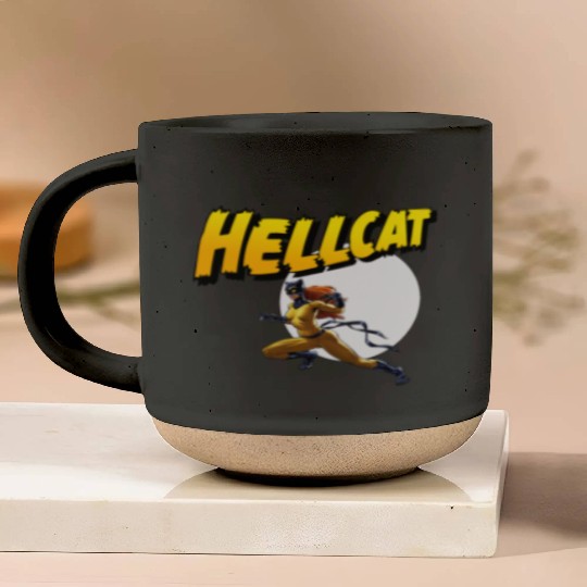 Mens Marvel Hell Cat Hella Cat Hellcat New cat Pottery Mugs