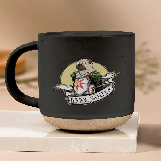 Bark Souls Pottery Mugs - Pug Solaire - Dark Souls