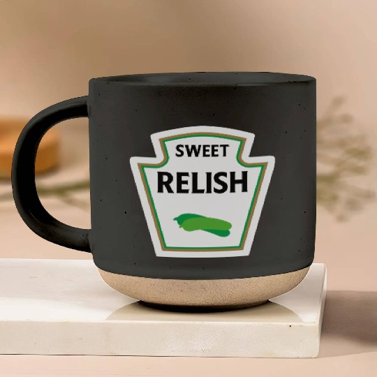 Sweet Relish Pottery Mugs Halloween Costume Funny Holiday