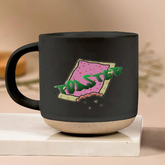 Toaster's Midnight Snack Pottery Mugs