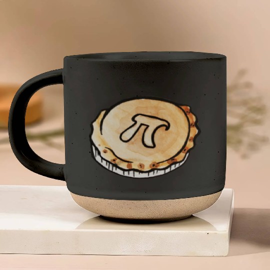 Pi Day Pie Pottery Mugs