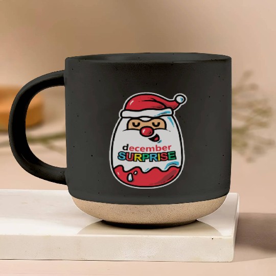 December Surprise Pottery Mugs