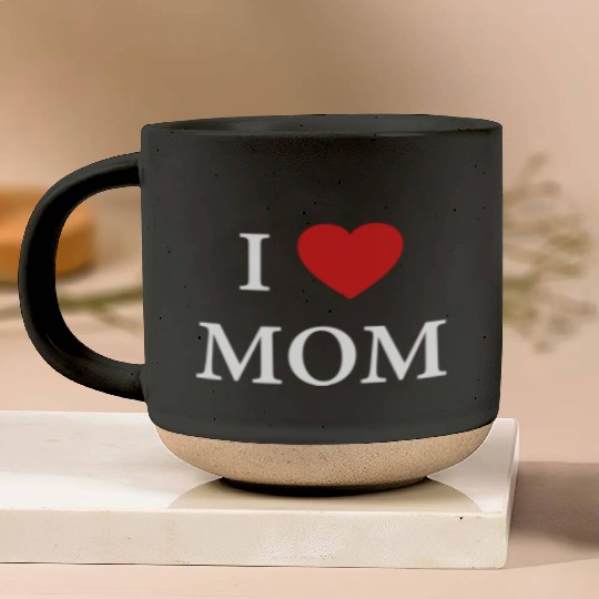 I LOVE DAD – HEART Pottery Mugs
