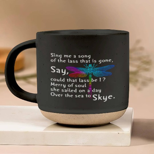 The Dragonfly song Pottery Mugs