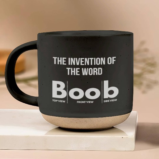 boobs boobies tits joke laugh funny sayings quote Pottery Mugs