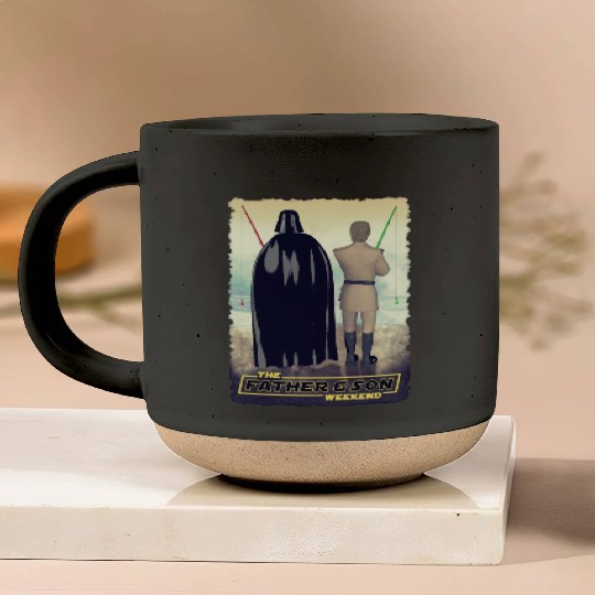 Vader and Luke Weekend Pottery Mugs
