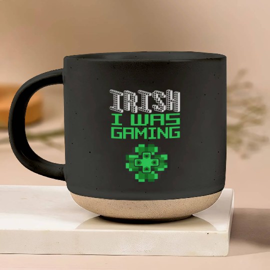 Video Game Gaming St Patricks Day Gamer Pottery Mugs