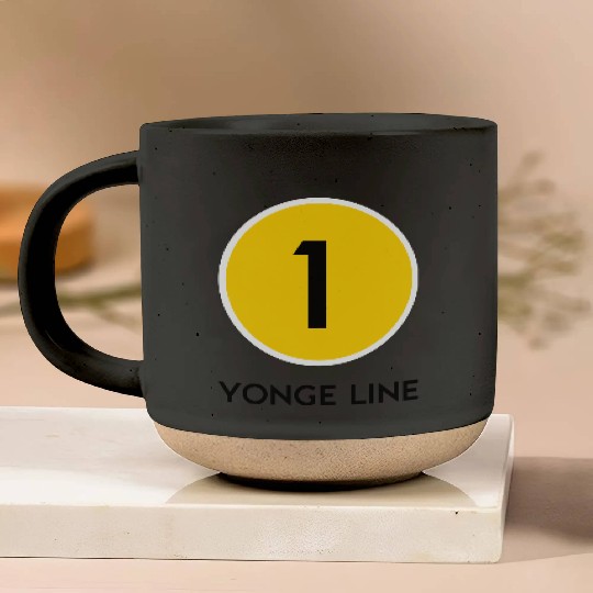 Yonge Street Subway Line Pottery Mugs