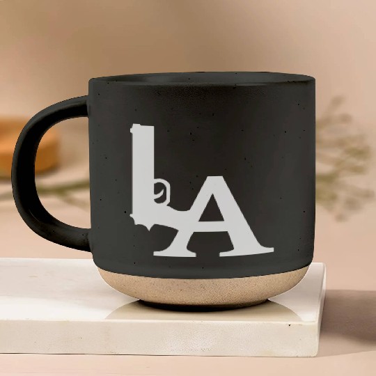 LA Dodgers Gun Los Angeles Hollywood California Pottery Mugs