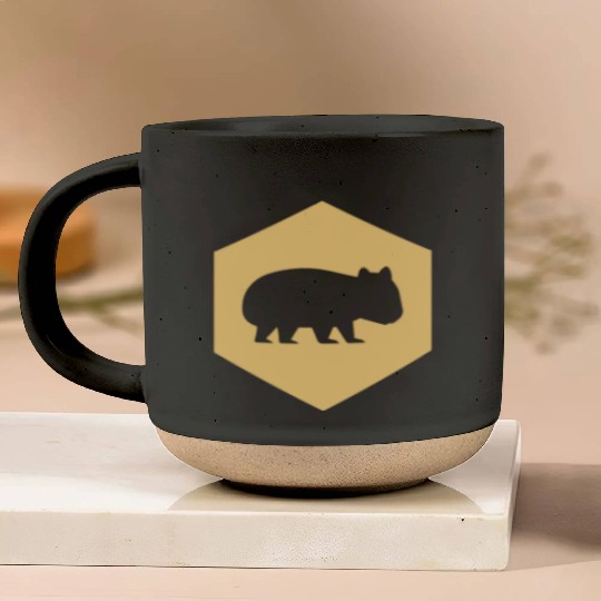 Wombat Australia Animal Welfare Wilderness Gift Pottery Mugs