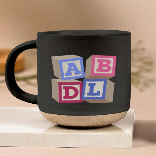 AB DL ageplay ABDL adult baby diaper baby Pottery Mugs