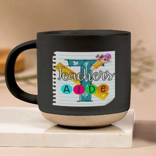 Teacher's Aide Pottery Mugs Teacher Assistant Gift