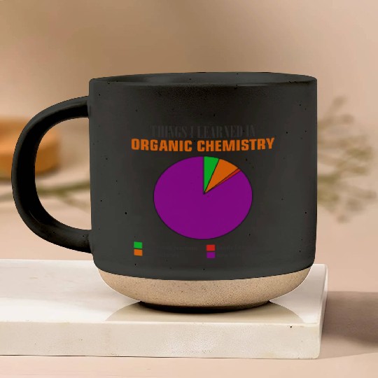 Things I learned in Organic Chemistry pie chart Pottery Mugs