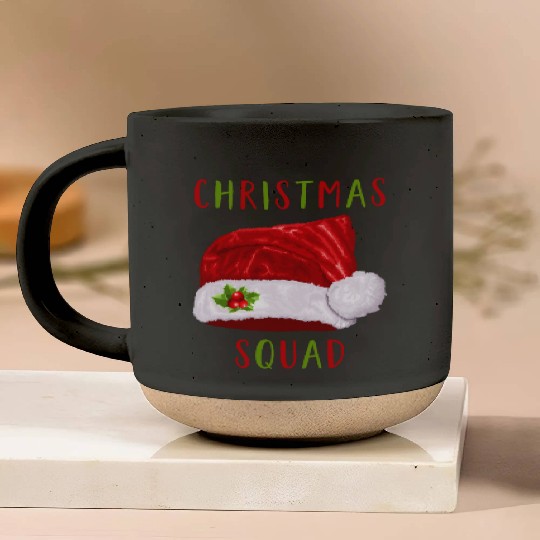 christmas squad Pottery Mugs