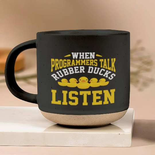 Computer Science Programmer Developer Rubber Duck Pottery Mugs