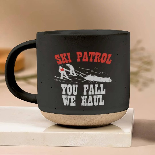 SKIING: Ski Patrol Pottery Mugs