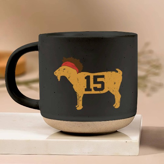 GOAT Number 15 MVP Pottery Mugs