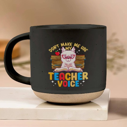 Funny Alpaca Teacher - Teacher Appreciation Gifts Pottery Mugs