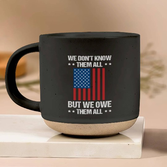 Memorial Day Veterans Day USA U.S. Army America Mi Pottery Mugs