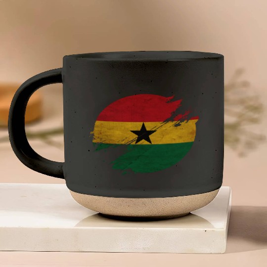 Ghana Circle Pottery Mugs
