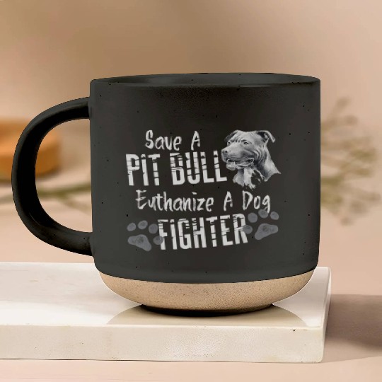 Pitbull Euthanize A Dog Fighter Pit Bull Lover Gif Pottery Mugs