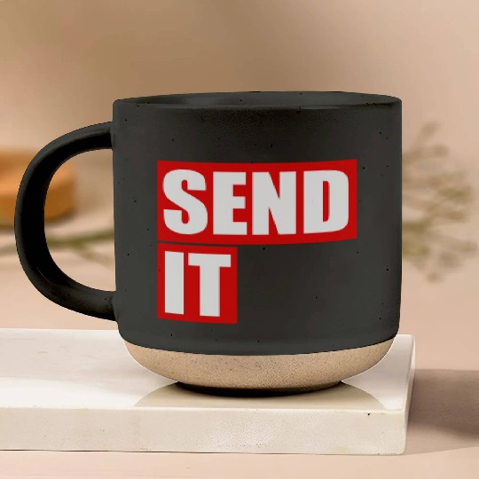 Send it Pottery Mugs