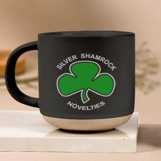 Silver Shamrock Novelties Pottery Mugs
