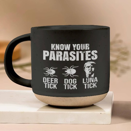 Know Your Lunatic- Funny Anti Trump Pottery Mugs