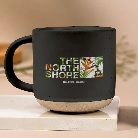 North Shore Haleiwa Bird Of Paradise Pottery Mugs