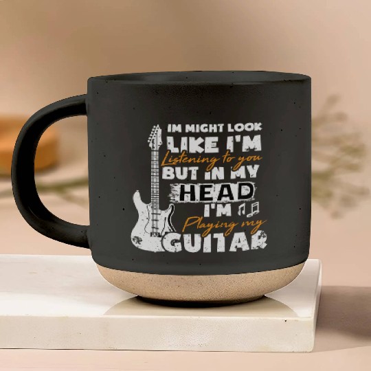 Guitarist Guitarist Gift Guitar Player Pottery Mugs