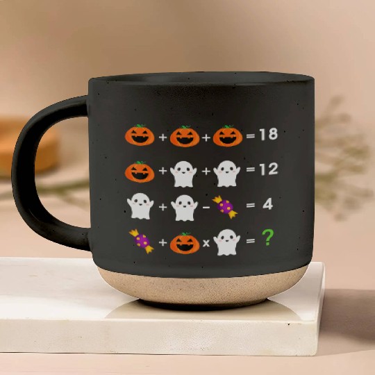 Order of Operations Halloween Quiz Math Teacher Pottery Mugs