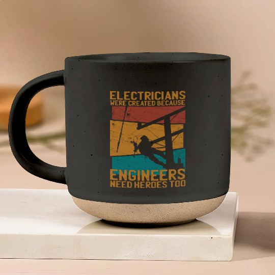 Vintage Lineman Electrician Funny Quotes Pottery Mugs