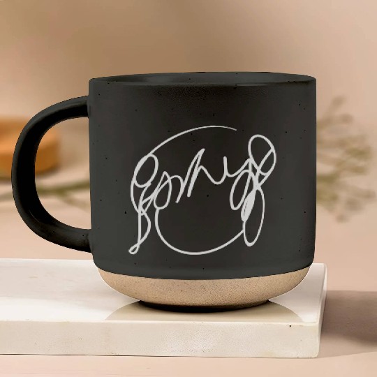 Ramona Flowers Pottery Mugs