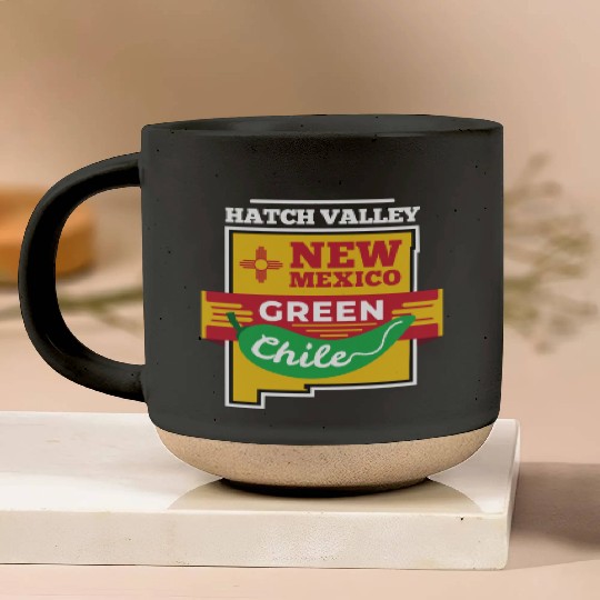 Hatch Chile Pottery Mugs Green Chili Pepper