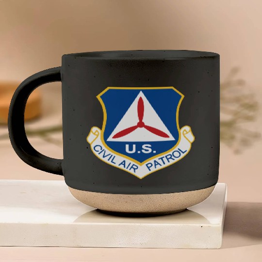 Civil Air Patrol Logo Air Force Cap Military Veter Pottery Mugs