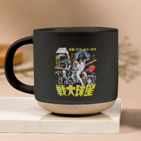 Star Wars Vintage Japanese Movie Poster Pottery Mugs