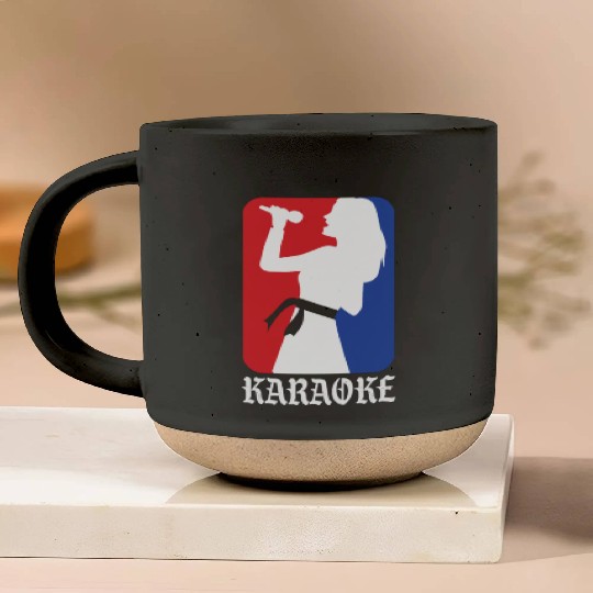 Karaoke Girl Singing Music Microphone Song Gift Pottery Mugs